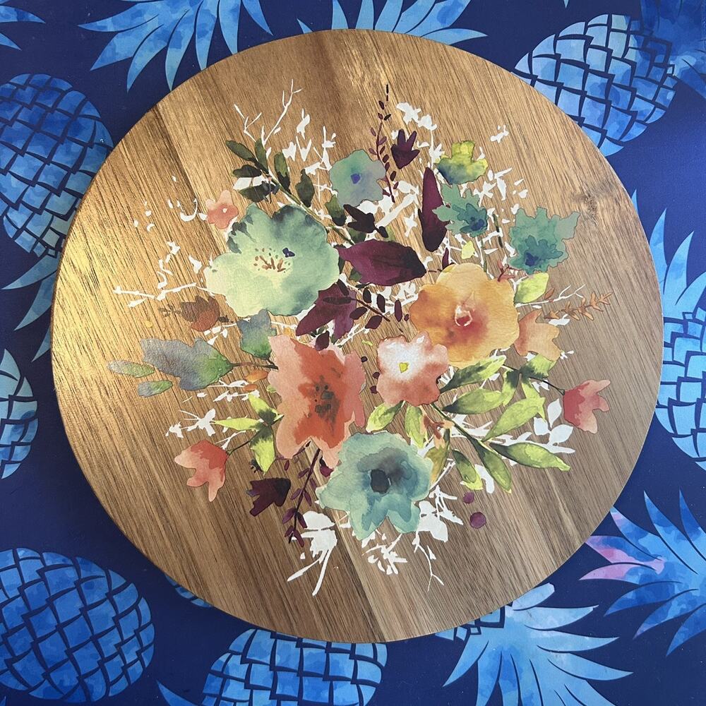 NEW Pioneer Woman Willow 12" Lazy Susan revolving food server w/box